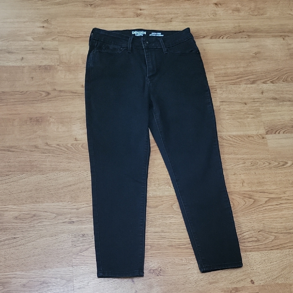 Denizen from Levi's High Rise Ankle Skinny Black Jeans Size 2 S